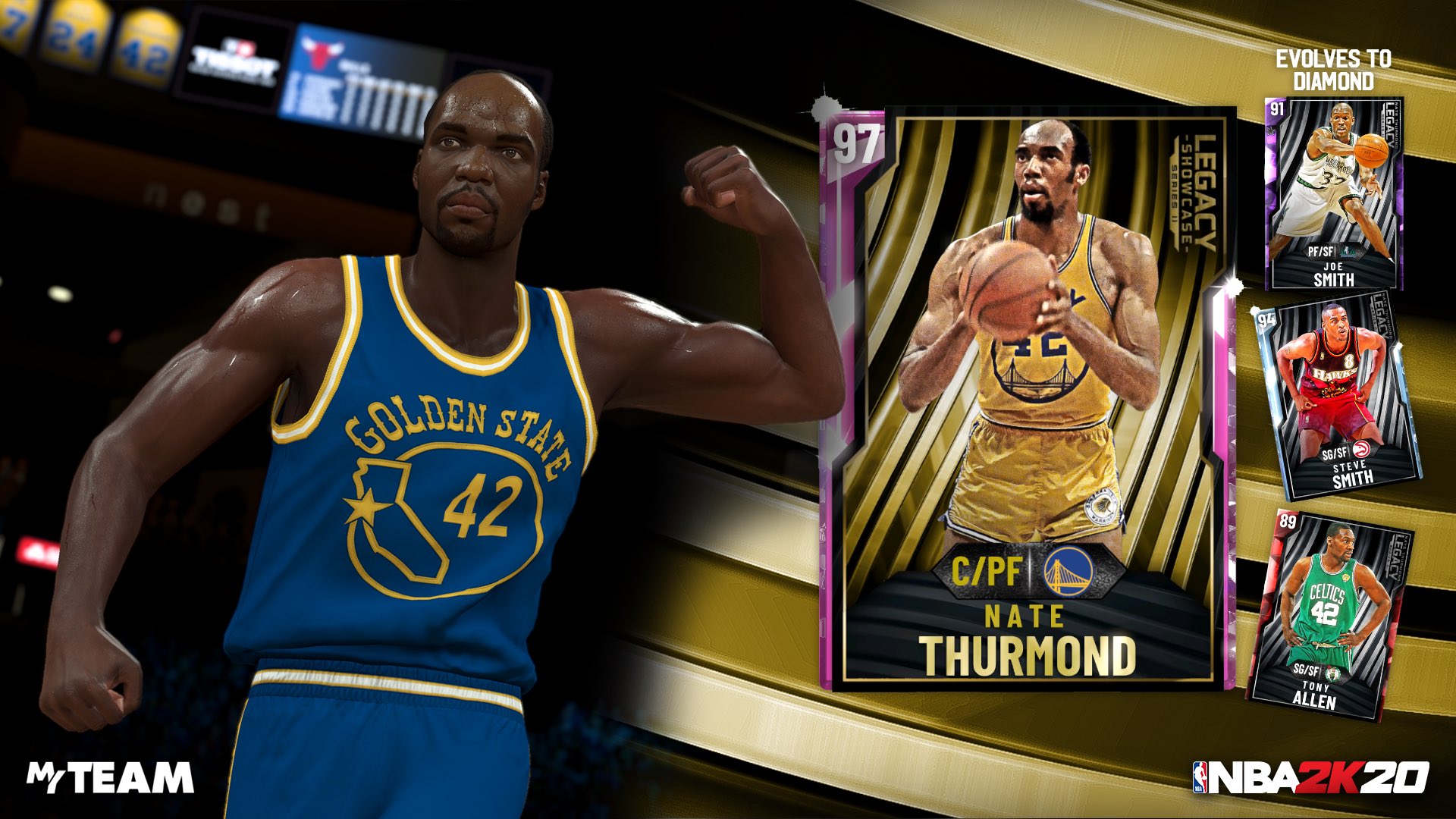 新品本物 NBA 50th Anniversary Anniversary Nate 4/10 Nate Thurmond