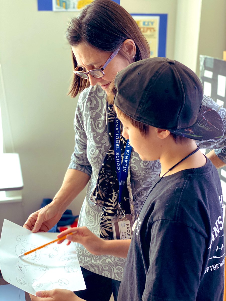 KA_teach's tweet image. Investigating how doodles and visual notes can help us better understand and remember information. Here we are interpreting information on the setting. How do you doodle? #MondayMorning #aislearns #Creative #doodle #VisualThinking