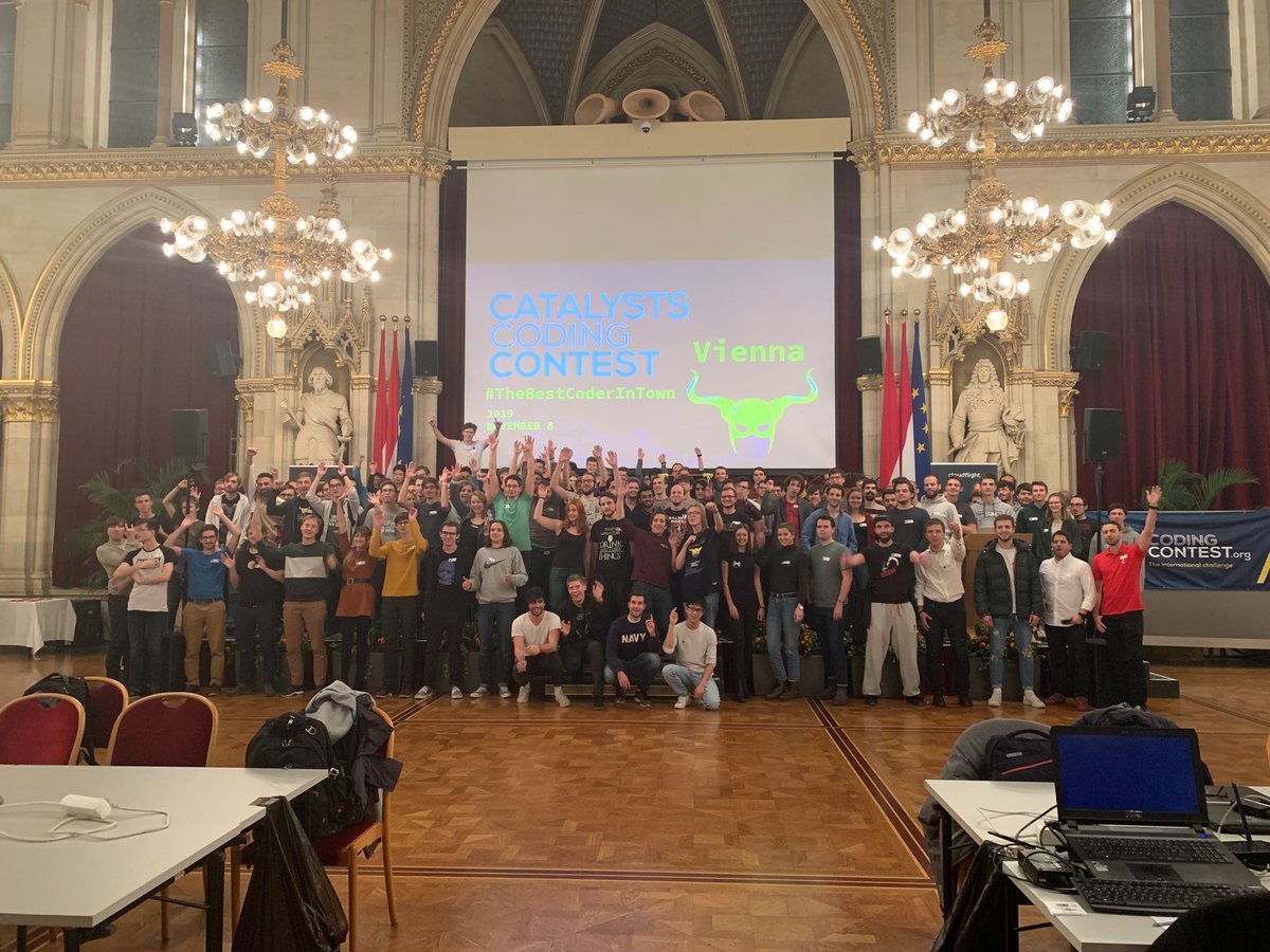 WeAreDevs's tweet image. The #future is happening now!
Congrats to @Coding_Contest for having more than 4,000 participants at #CatalystsCodingChallenge… and thanks for having us 🙌🎉
#TheBestCoderInTown #MostParticipantsEver