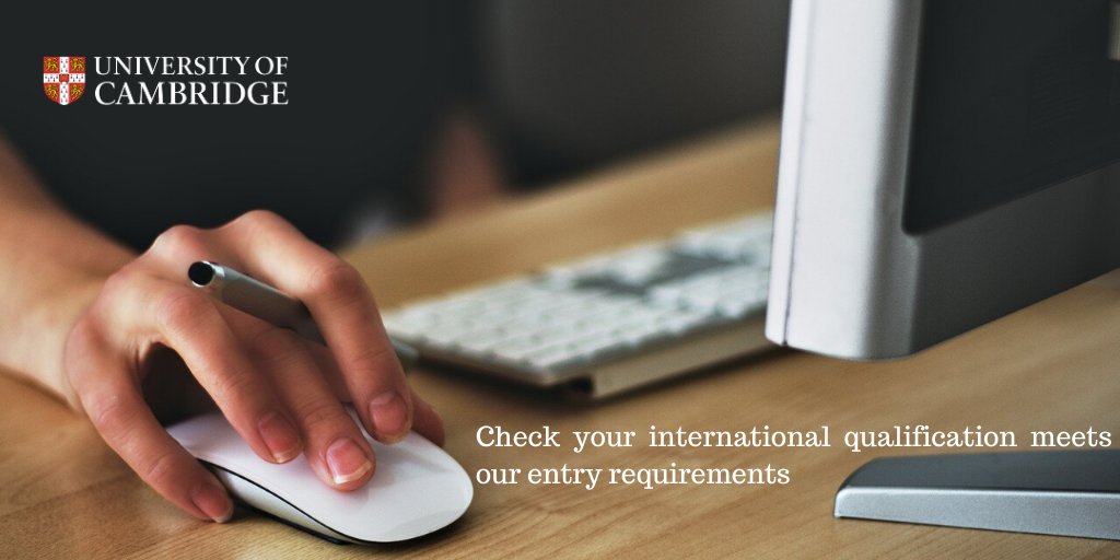 Unsure if your international qualification meets our entry requirements? No problem - check out our qualifications equivalency tool: bit.ly/2CzYHSd
