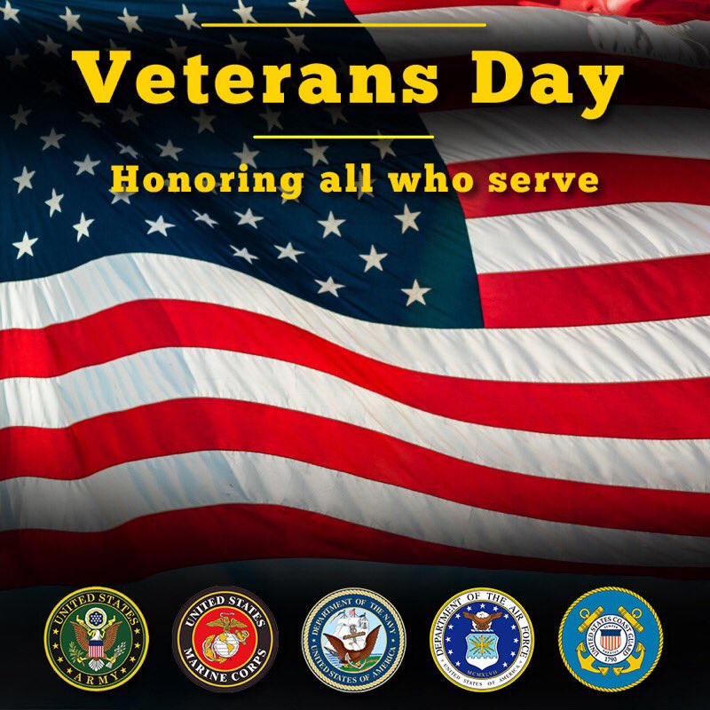 The Los Angeles County Sheriff's Department honors all the men &amp; women that have served or are currently serving in our country’s Armed Forces! We honor your courage, strength and commitment. Happy Veteran's Day! #LASD #VeteransDay #WeSaluteYou #ThankYouVeterans #veteransday2019