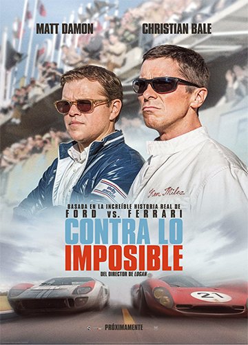 SabaneroX's tweet photo. Estos son los estrenos para este Jueves 14 de Noviembre de 2019
1| Contra lo Imposible #FordvsFerrari - Drama Deportivo - Estados Unidos.
2| La Maldición de la Ouija #OuijaHouse - Terror - Estados Unidos.
3| Infierno en las Alturas #Otryv - Suspenso - Rusia https://t.co/ihFiKArvOb