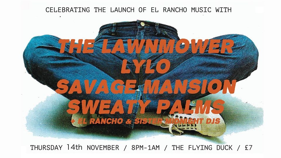 We play @flyduckglasgow this Thursday w/ some very close friends for the first @elranchorecords showcase! On til 2! New songs - bloody nervous x