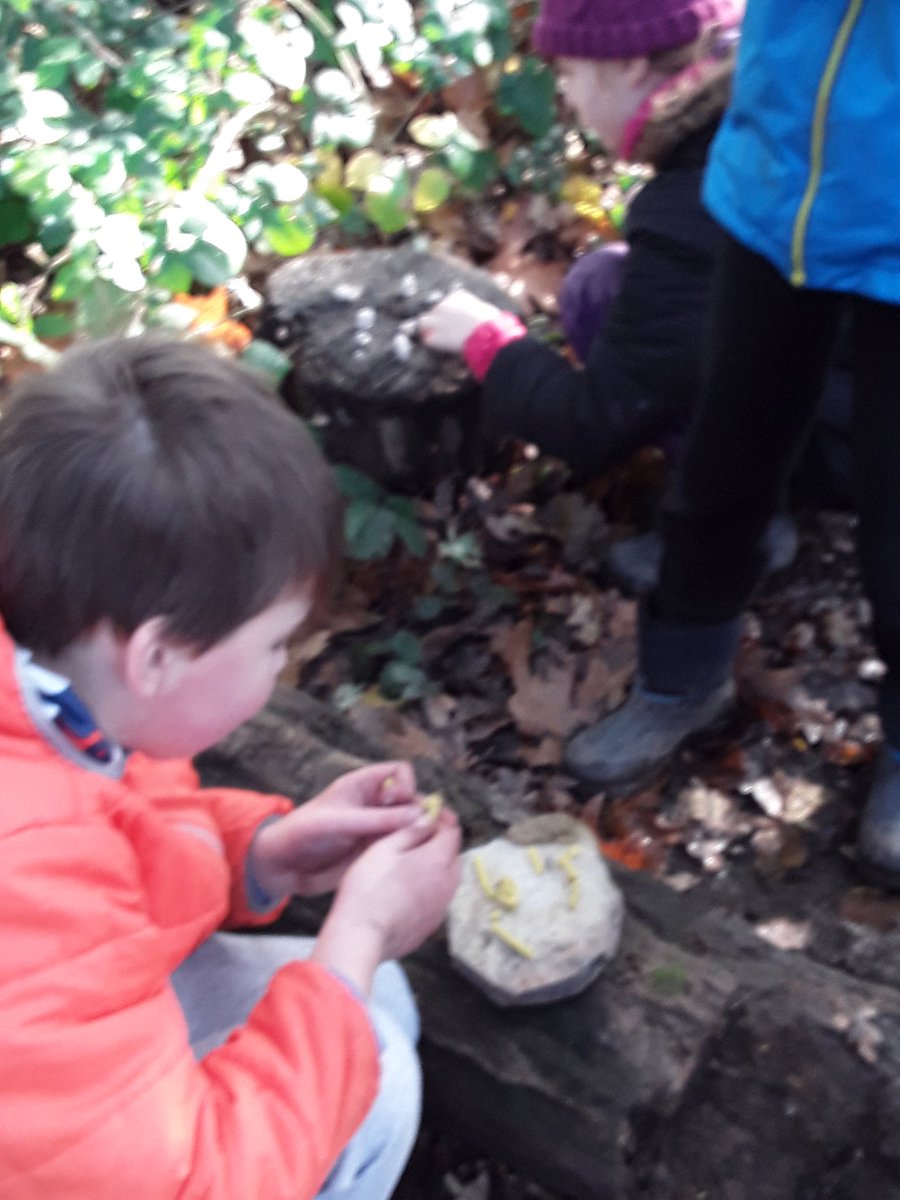 Year5TheHill's tweet photo. More amazing Stonehenge sculptures from our y5 artists! #Stonehenge #forestschool https://t.co/g5k0hMLXmv