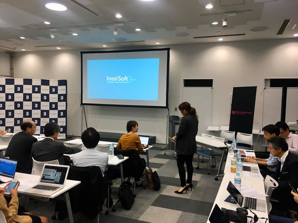 IntelSoftTech's tweet photo. A very warm welcome from the @FintechJPN where bold ideas fueled by cutting-edge technologies meet the financial industry to make a difference. https://t.co/oACYFTcE39