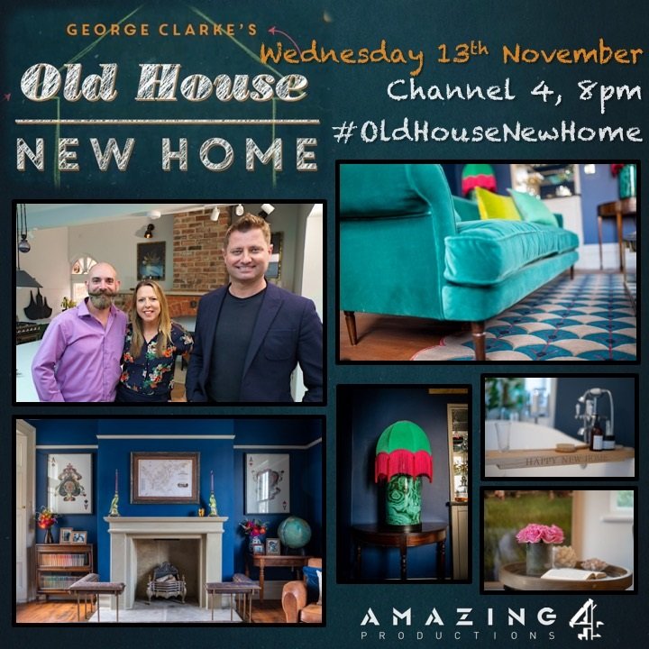 randandasquith's tweet image. Catch us on TV on Wednesday, Channel 4, 8pm #OldHouseNewHome