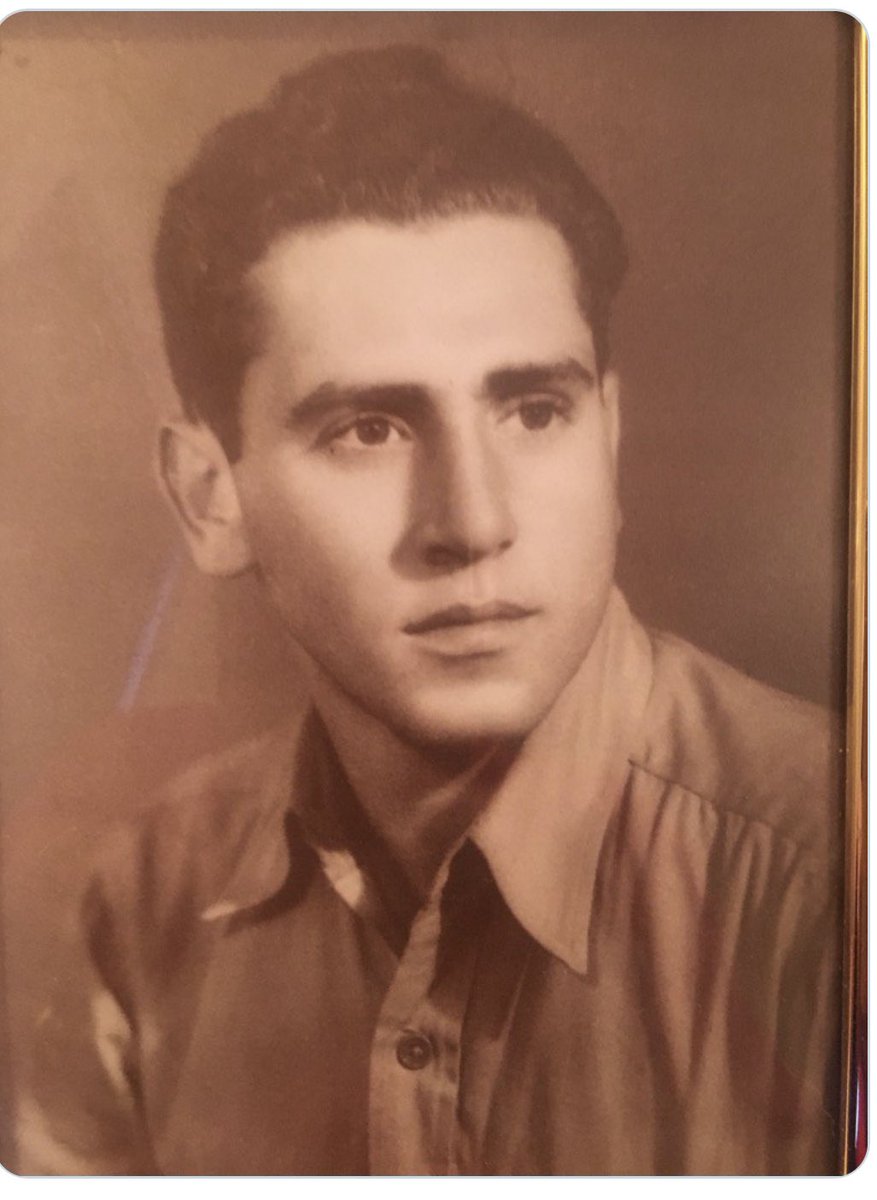 Master Sgt. Charles Morton Fineman, U.S. Army Air Corps, 1942-45. Among his favorite books: Churchill’s account of #WWII, which explained how and why we fought the war; and Joseph Heller’s Catch-22, which explained the absurdity, dark humor and stark danger of war and army life.