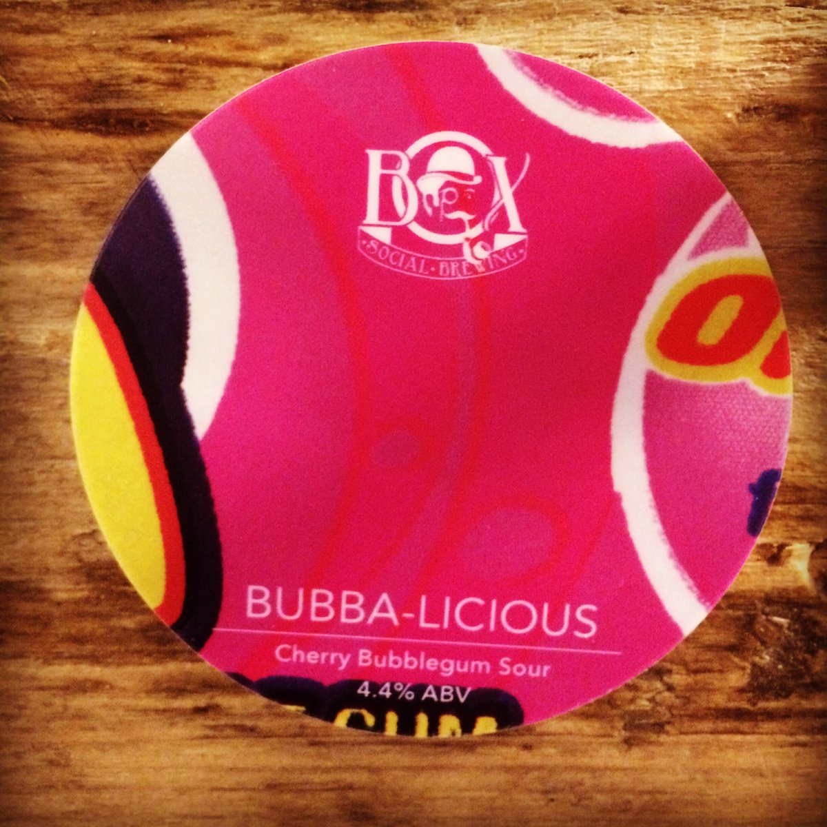 Enigma Tap (@enigmatap) on Twitter photo New on from <a href="/boxsocialbeer/">Box Social Brewing</a> A proper taste of childhood! Bubba-licious a cherry bubblegum sour. Amazing! New on from <a href="/boxsocialbeer/">Box Social Brewing</a> A proper taste of childhood! Bubba-licious a cherry bubblegum sour. Amazing!