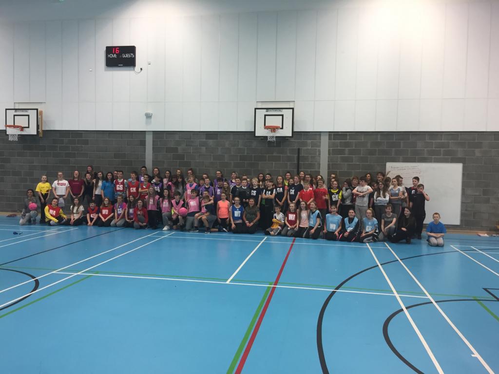 ASGarnock1's tweet photo. 92 boys and girls Were at the @GarnockCampus interhouse netball. It was great fun and brilliant to see so many boys involved. 🏃💃🏃💃😀 https://t.co/ukoeghqN45