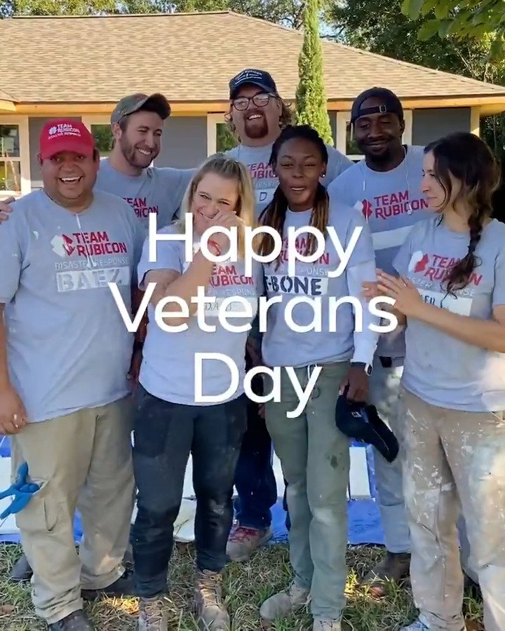 Team Rubicon mobilizes veterans to continue their service through disaster response. In Houston, a team of veteran volunteers are rebuilding homes destroyed by Hurricane Harvey with Team Rubicon: Houston Rebuild. #VeteransDay #MoreTogether