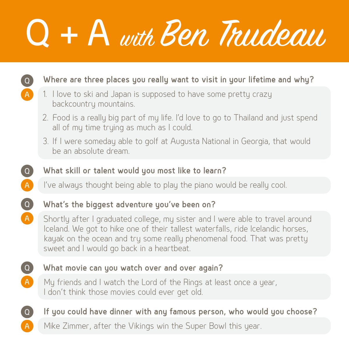 VoomCreative's tweet image. Happy Monday everyone! Exciting news: Voom has a new addition to the team. Join us in welcoming Project Manager, Ben Trudeau! (And no, he is not related to the Prime Minister of Canada.)