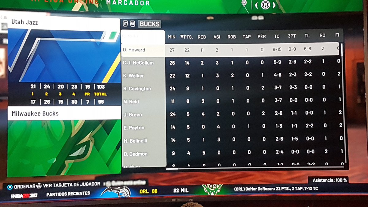 GmLp2k's tweet photo. Partidazo decidido en la prorroga se lo llevo Utah @UtahPhoenix2K @LigaPhoenix2k https://t.co/E0rCluv8Jf
