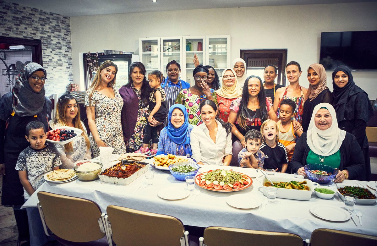 TvKhaleesi's tweet photo. Never forget. Princess Meghan’s first solo project as a member of the royal family was to help publish The Together Cookbook which supported those affected by the Grenfell Tower fire. https://t.co/CrkZagSOe0
