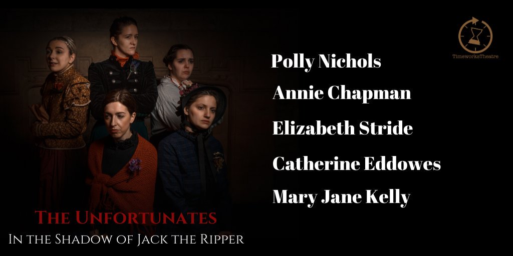 TimeworksNE's tweet image. The Unfortunates - In the Shadow of Jack the Ripper came to an end last night.

We're blown away by the comments, feedback and support we've had. ❤

It finally feels like these women are no longer in his shadow.

#JackTheRipper #thefivewomen #theatre
