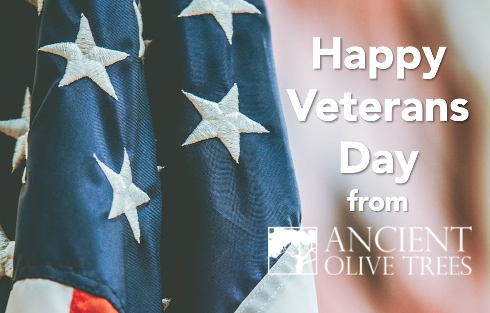 Happy Veterans Day from Ancient Olive Trees
🇺🇸🌳🇺🇸🌳🇺🇸🌳🇺🇸