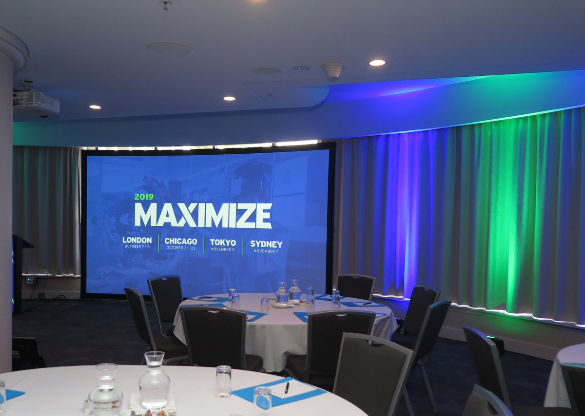 ServiceMax's tweet photo. We wrapped up our #Maximize19 tour in Sydney last week. Thanks to everyone who attended, including our MaxChoice winner #Tandem! https://t.co/L1gIv43hr0