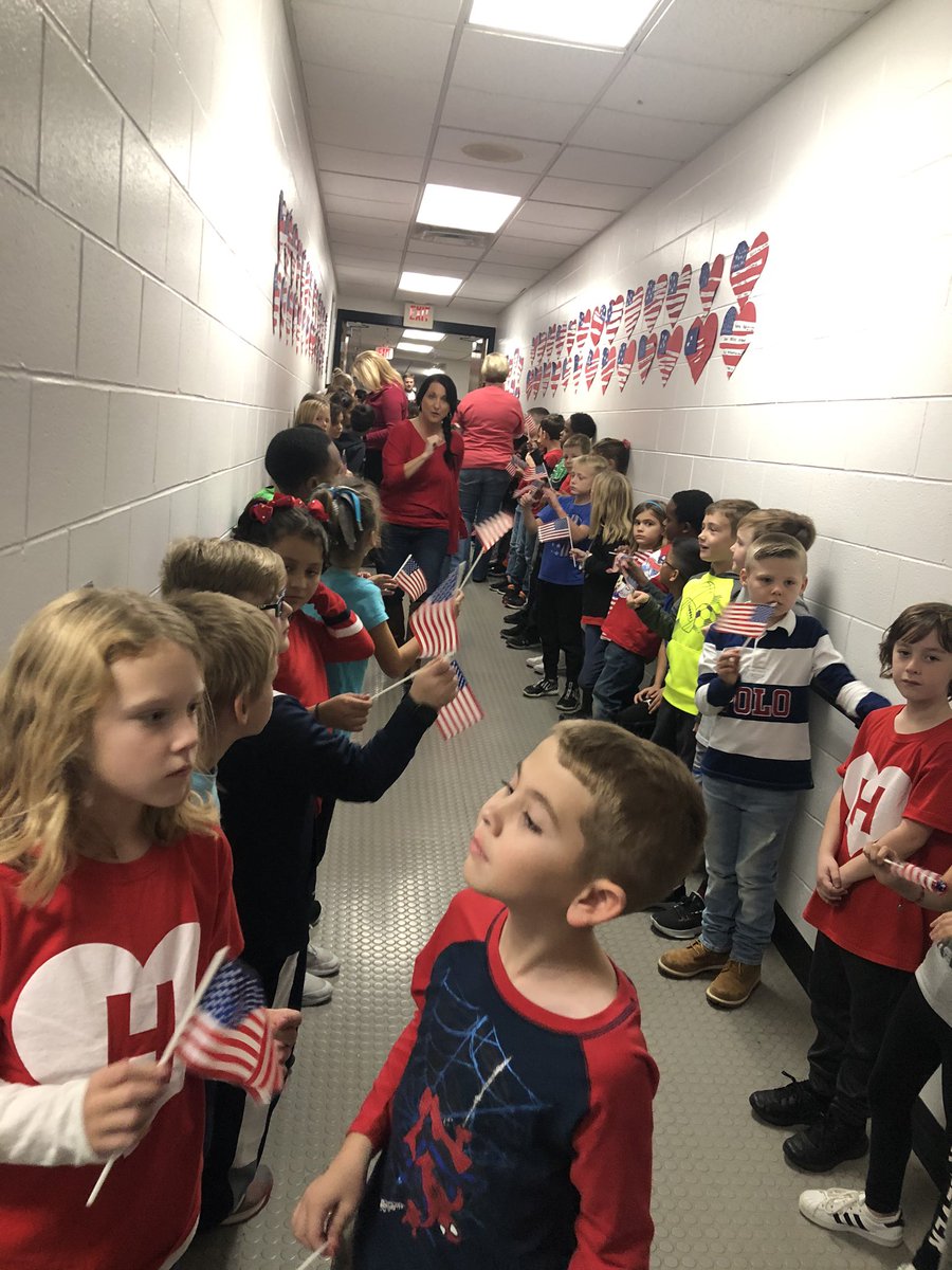 So thankful for all the men and women who have served our country with a special thank you to my dad! Love you dad!!! Also blessed to work in a building that takes special time to pay tribute to them with our annual Heritage Veterans Day Parade! #HeritageHasHeart #WEareLakota