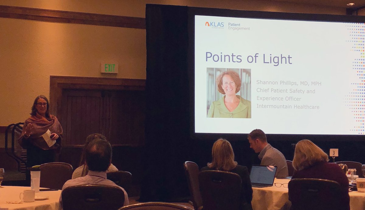 Adam Cherrington (@otheradamatklas) on Twitter photo “The Patient’s record needs to be complete and needs to belong to the patient.” <a href="/scphillipsmd/">Shannon Connor Phillips (she/her/hers)</a> <a href="/KLASresearch/">KLAS Research</a> #pesummit “The Patient’s record needs to be complete and needs to belong to the patient.” <a href="/scphillipsmd/">Shannon Connor Phillips (she/her/hers)</a> <a href="/KLASresearch/">KLAS Research</a> #pesummit