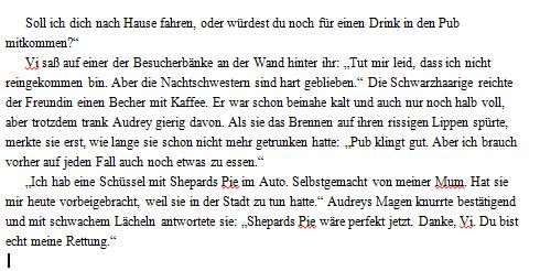 Janes_Writing's tweet photo. Nach einem kleinen 10min Sprint eine Punktlandung auf dem Tagesziel geschafft. #NaNoWriMo2019
Hier ein kleines Snippet aus #Reality2: https://t.co/Ig4Pf0KS5U