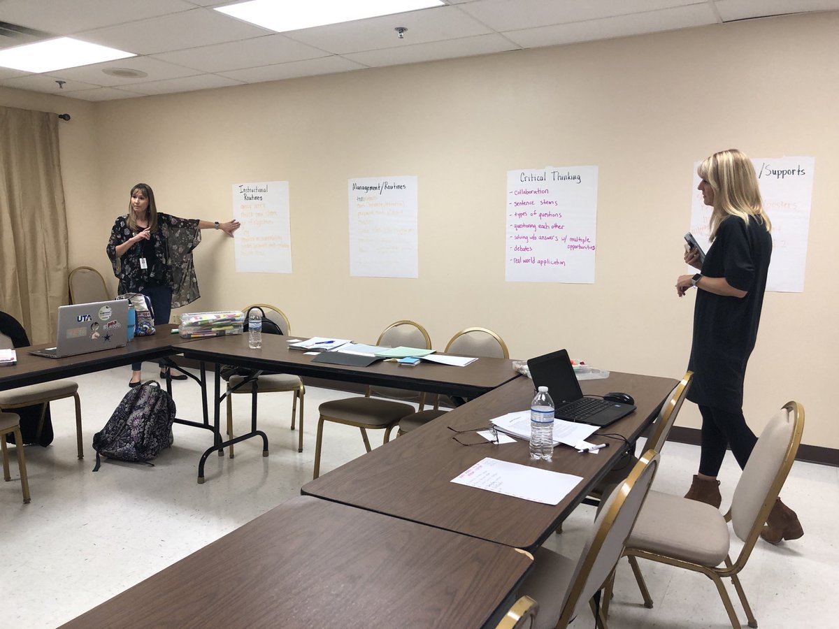 ICS are perfecting the Five Habits of Excellent Instruction! We got this! #teamseguin