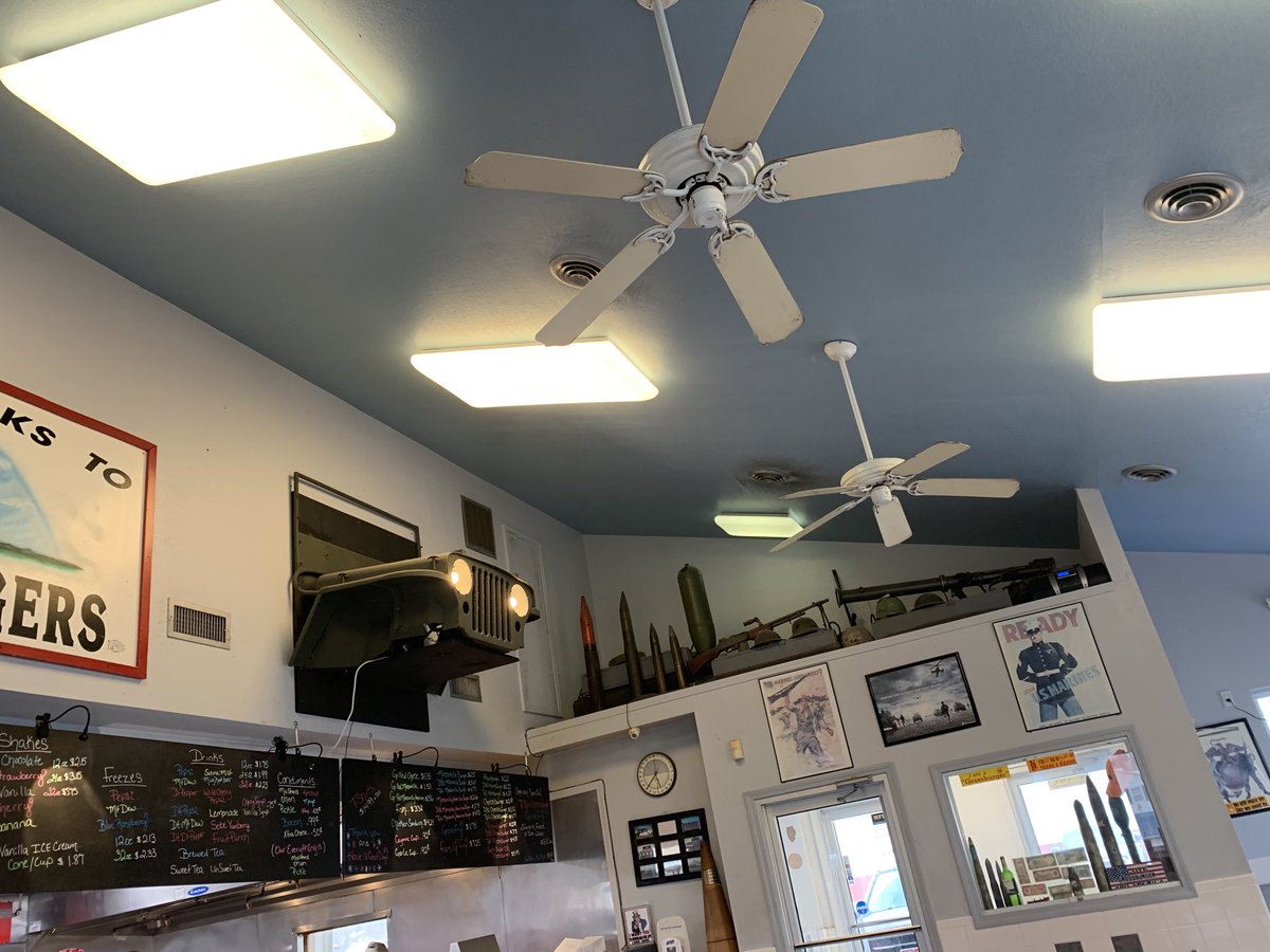 Thank you to our Veterans.  Observing with a lunch at Grossburgers.