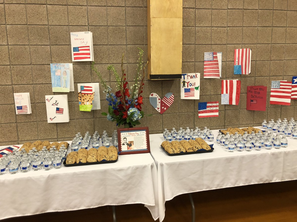 mary_wolverton's tweet photo. Andover Elementary provided a wonderful event honoring our Veterans. Great appreciation to the men and women who currently serve and have served our country. #VeteransDay#AHSchools#AndoverElementary https://t.co/hxPQXBHc19