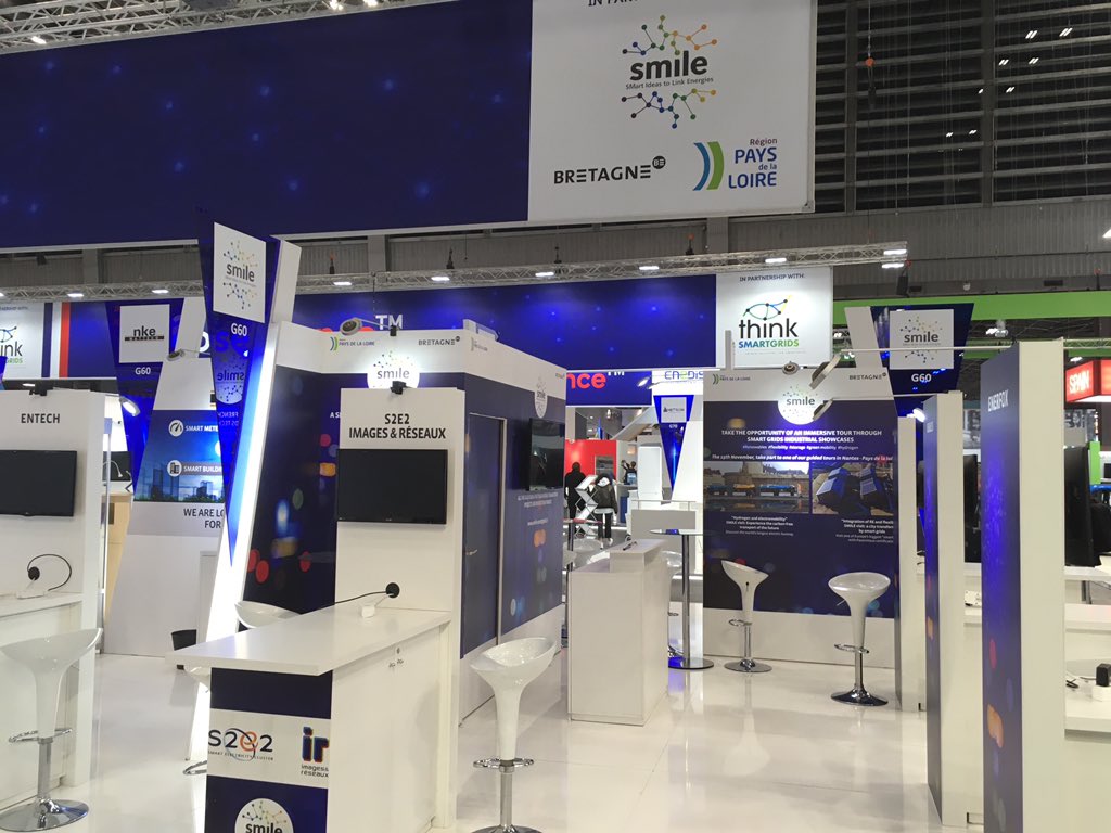.#EUW19 Ready to welcome you on <a href="/SmileSmartGrids/">SMILE smart grids</a> booth G60 with 12 #smartgrids innovative companies <a href="/businessfrance/">Business France</a>