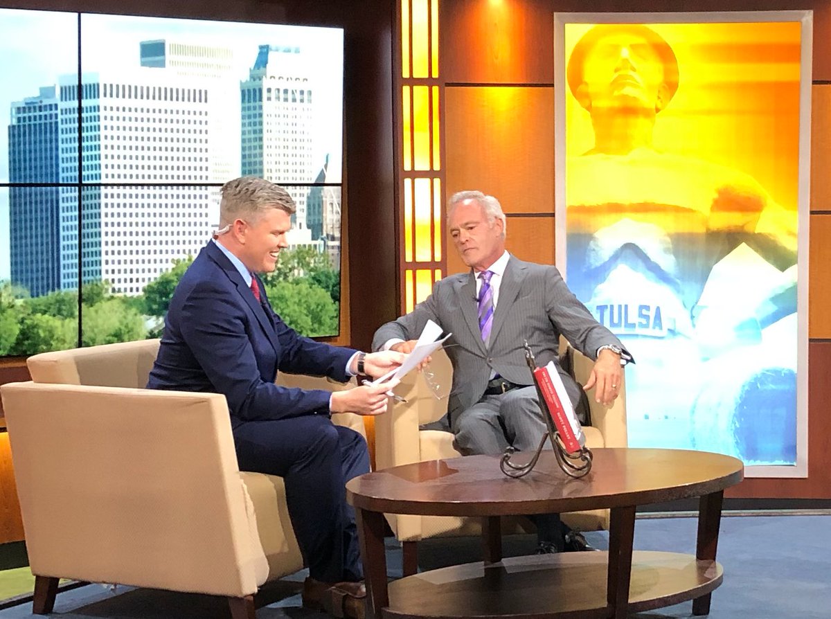 I’m grateful to our great CBS station KOTV in Tulsa for a warm reception and an opportunity to meet the great journalists in its newsroom. KOTV is an example of how public service reporting helps build great cities. Thanks to Brian Dorman for insightful questions.