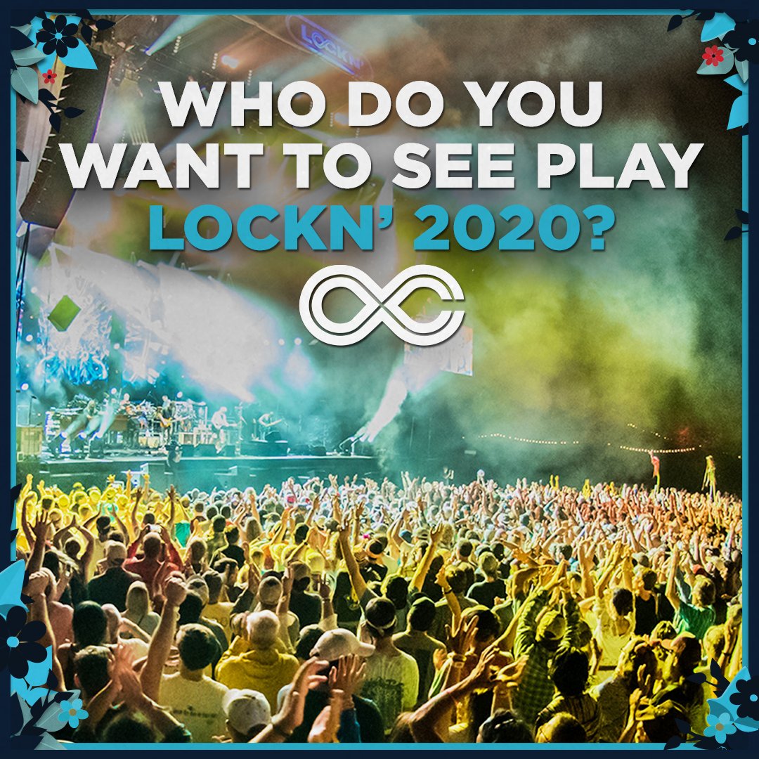locknfestival's tweet image. Working on the lineup for 2020... Who do you want to see at LOCKN' 8?