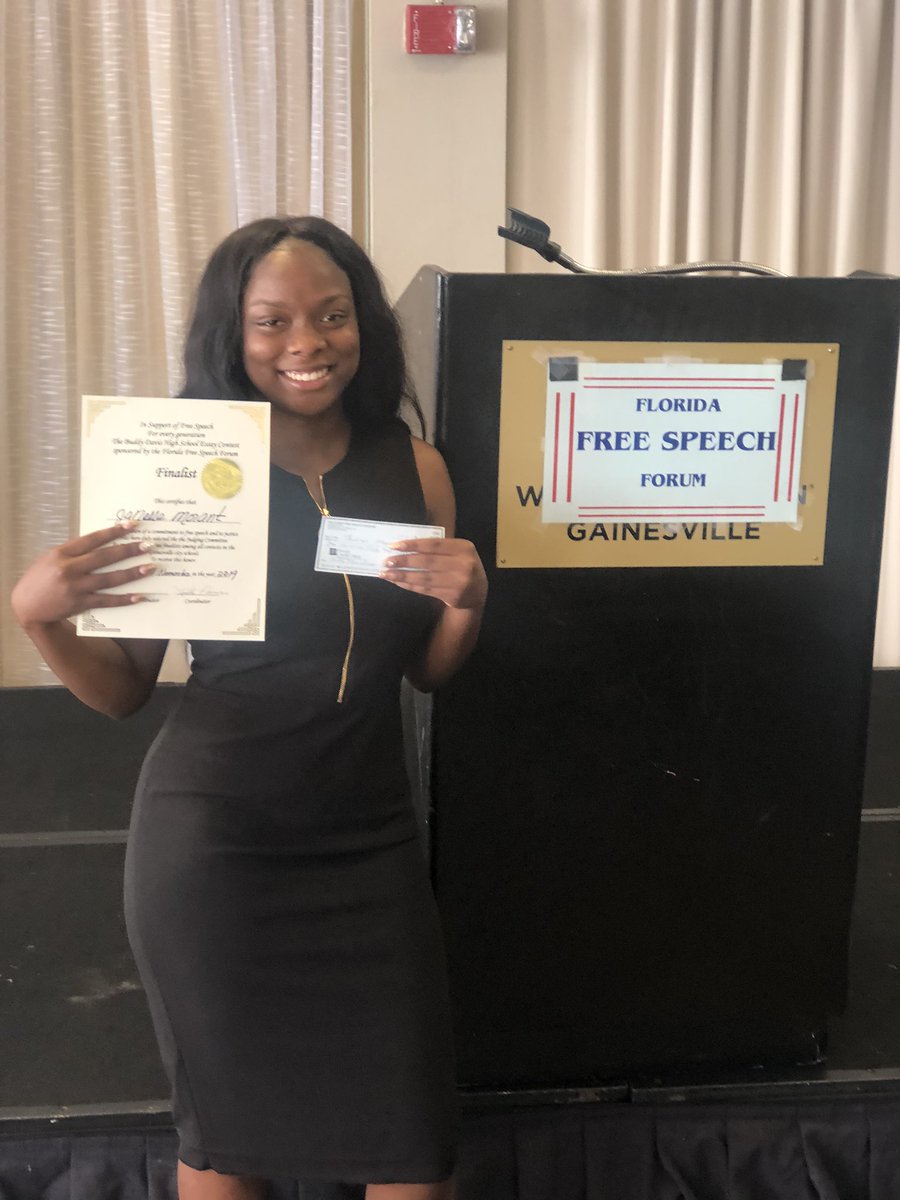 Natalie Andrews (@nandrewspky) on Twitter photo Congratulations to PK’s senior, JaNelle Morant for winning the Buddy Davis Award hosted by the Florida Free Speech Forum! JaNelle delivered a wonderful speech about possible solutions for ending mass shootings in schools. <a href="/pkyongedrs/">P.K. Yonge</a> Congratulations to PK’s senior, JaNelle Morant for winning the Buddy Davis Award hosted by the Florida Free Speech Forum! JaNelle delivered a wonderful speech about possible solutions for ending mass shootings in schools. <a href="/pkyongedrs/">P.K. Yonge</a>
