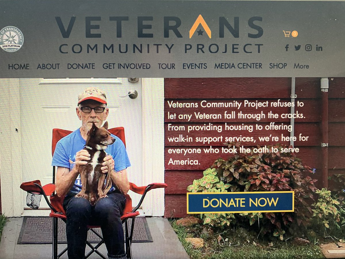 TriesteKDunn's tweet photo. Consider donating this Veterans Day to @VCP_HQ ! They help homeless vets find homes 🏡 ❤️ https://t.co/4E9hfw5K6f