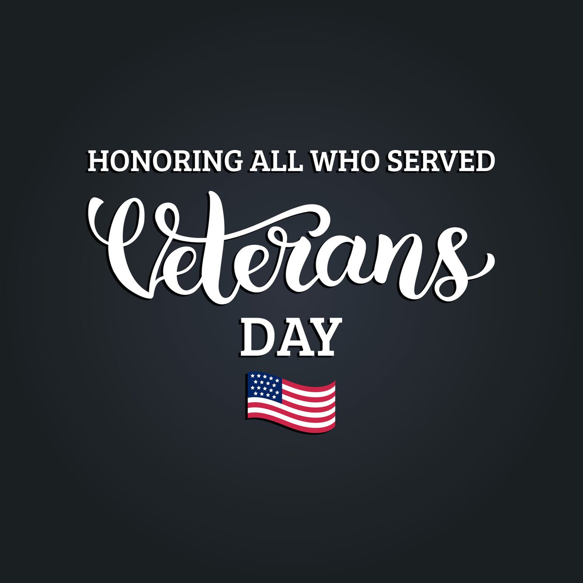 PolicyStat's tweet photo. This #VeteransDay we say thank you to the men and women who have served to protect our country. Today and everyday, we honor you. #veteransday2019 https://t.co/mNyFi2gjmn