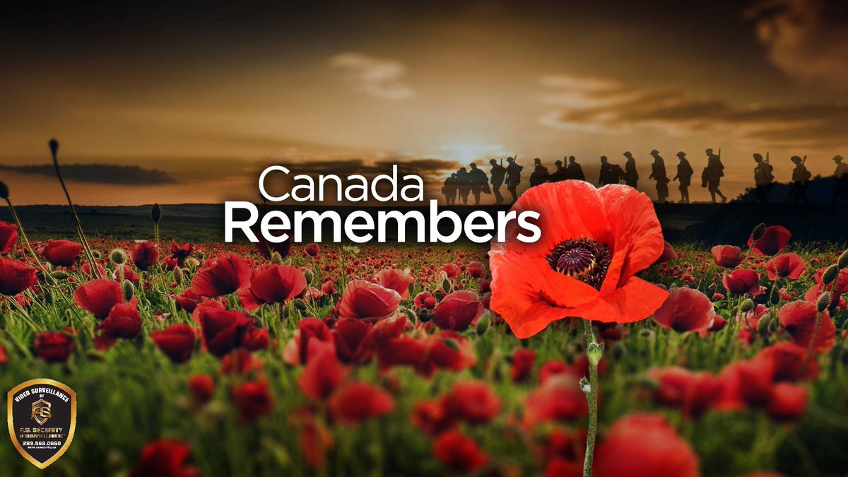 AS_Security's tweet image. On behalf of our family, we honour &amp;amp; remember our patriotic veterans and their sacrifice to keep us Canadians safe. God Bless You. #CanadaRemembers #RemembranceDay #Veterans 
@VeteransENG_CA #HamOnt #Canada