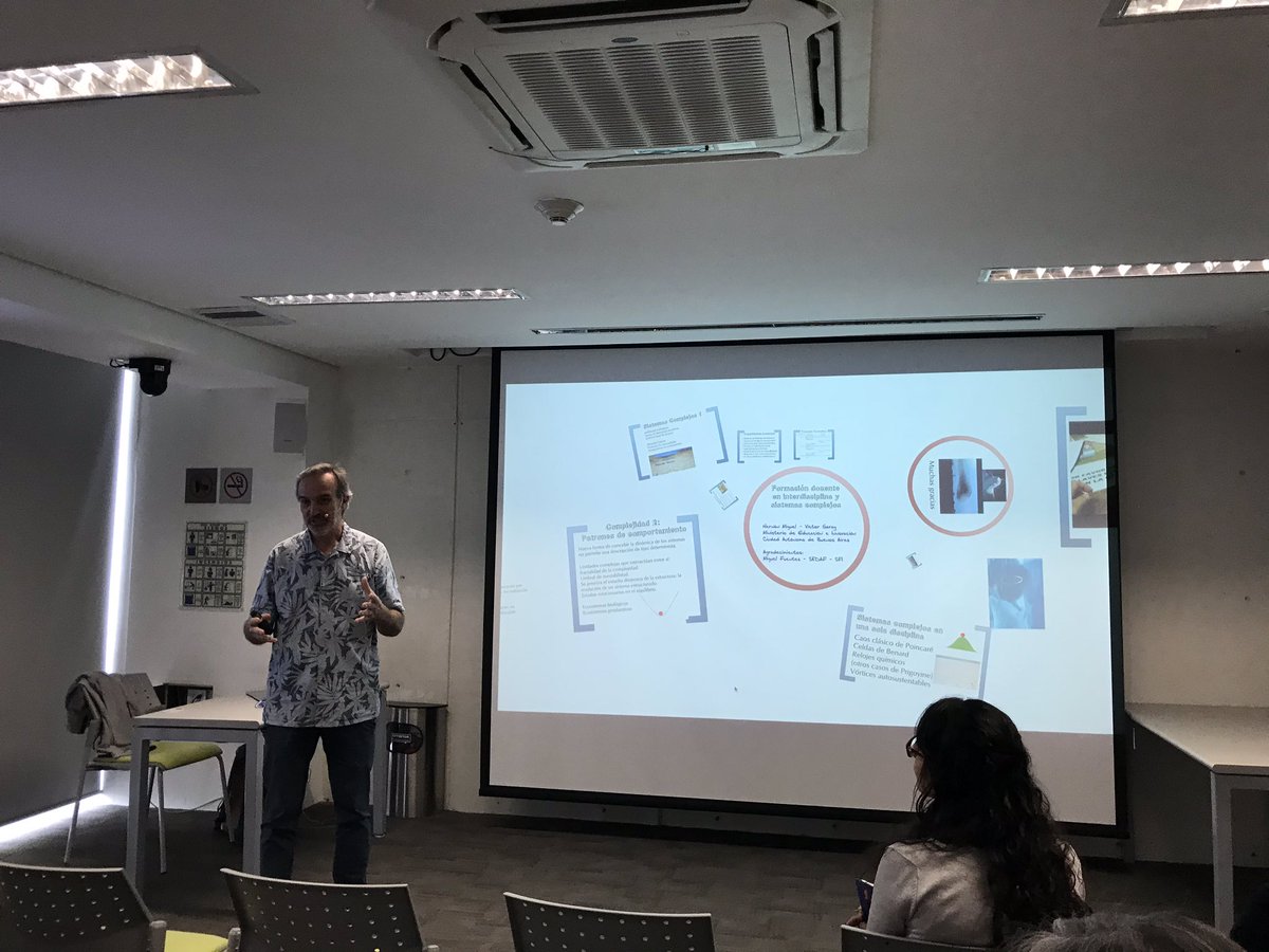 C3UNAM's tweet photo. #C3Academia #C3Invitados

Comenzando en el @C3UNAM, el Seminario de Invitados "Desafíos para una formación docente en interdisciplinariedades y sistemas complejos", imparte @catedramiguel de la @UBAonline. https://t.co/cuREgxpiBI