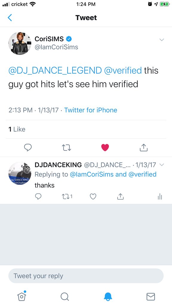 DJ_DANCE_LEGEND's tweet photo. @premiumbusiness yall should verified me https://t.co/9OTWZcz1nM