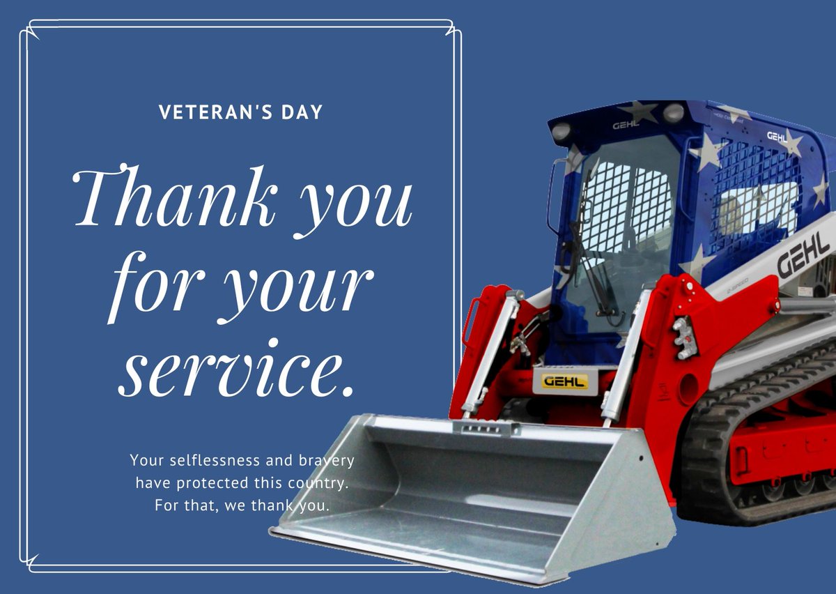 To the past, present and future, we THANK YOU! #VeteransDay