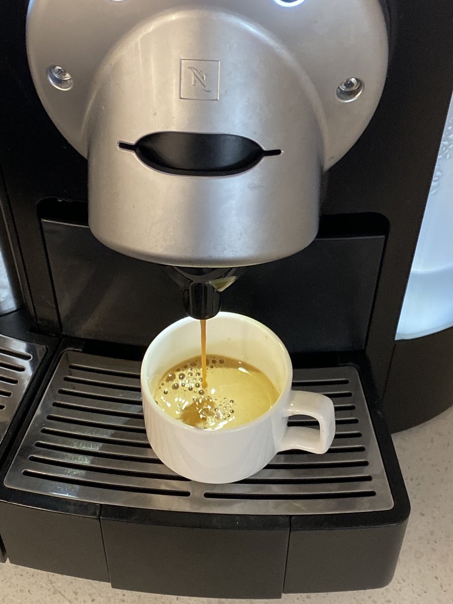 DavidLozzi's tweet photo. I blame the kids... #coffee #caffeinenow #weekendwarrior #dadlife #doubleshot https://t.co/AGX2LnTs85