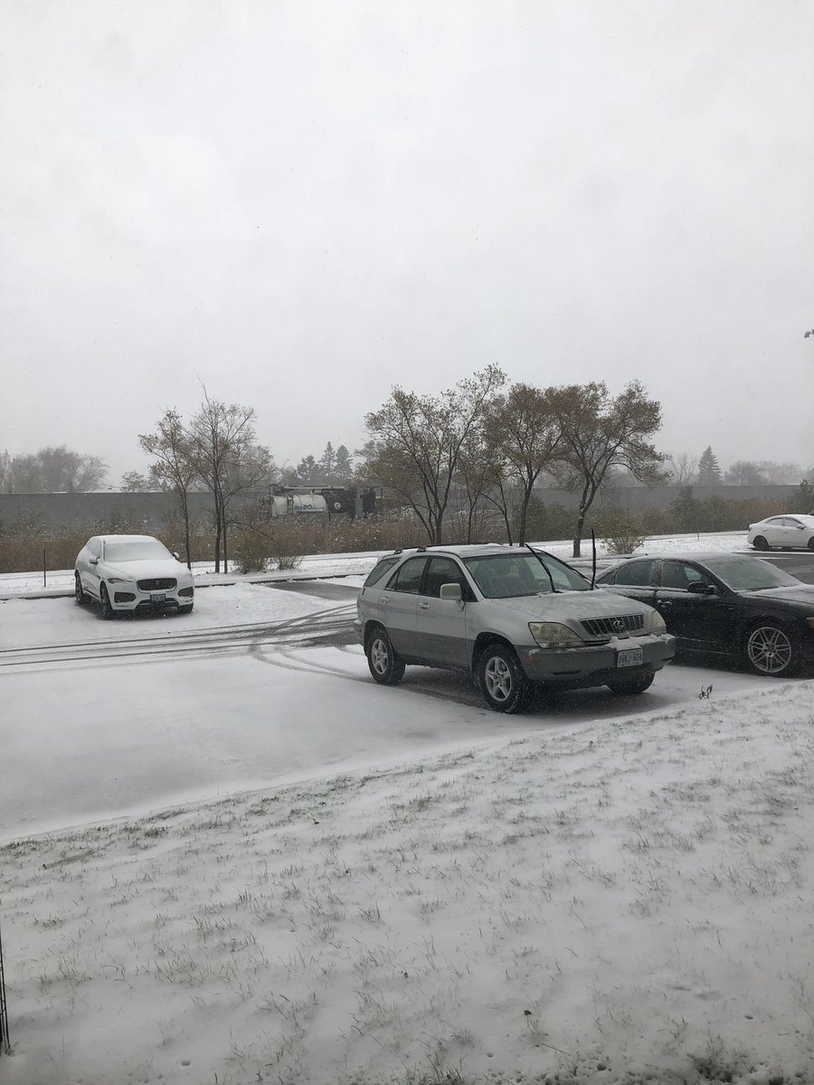 Halya27's tweet image. Finter is here! Where fall 🍁 and winter ❄️ collide.  #finter #firstsnow #Oakville