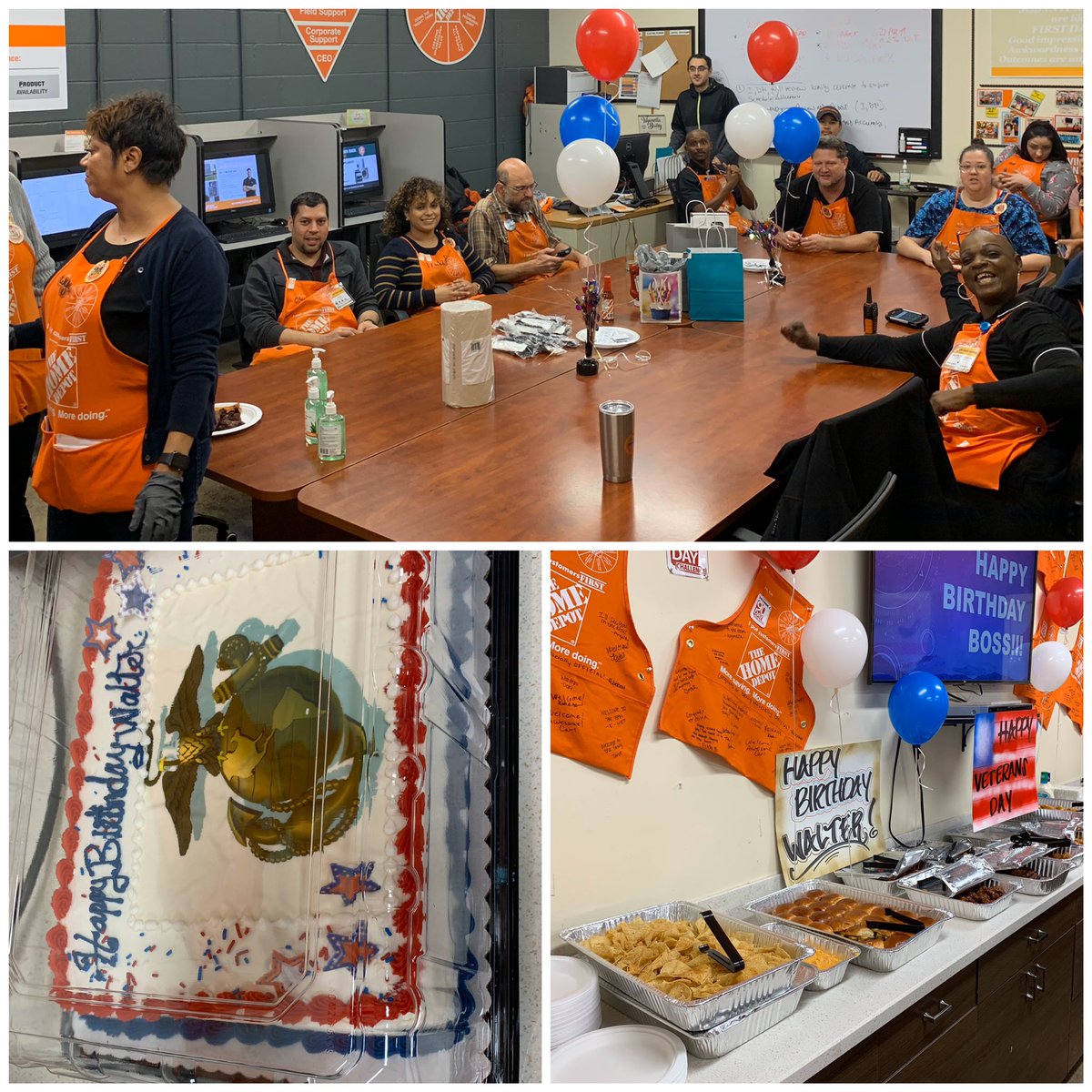 What an amazing birthday surprise from an amazing team!  Wonderful gifts and great food!  Thanks 0564 leaders you’ve made my year!