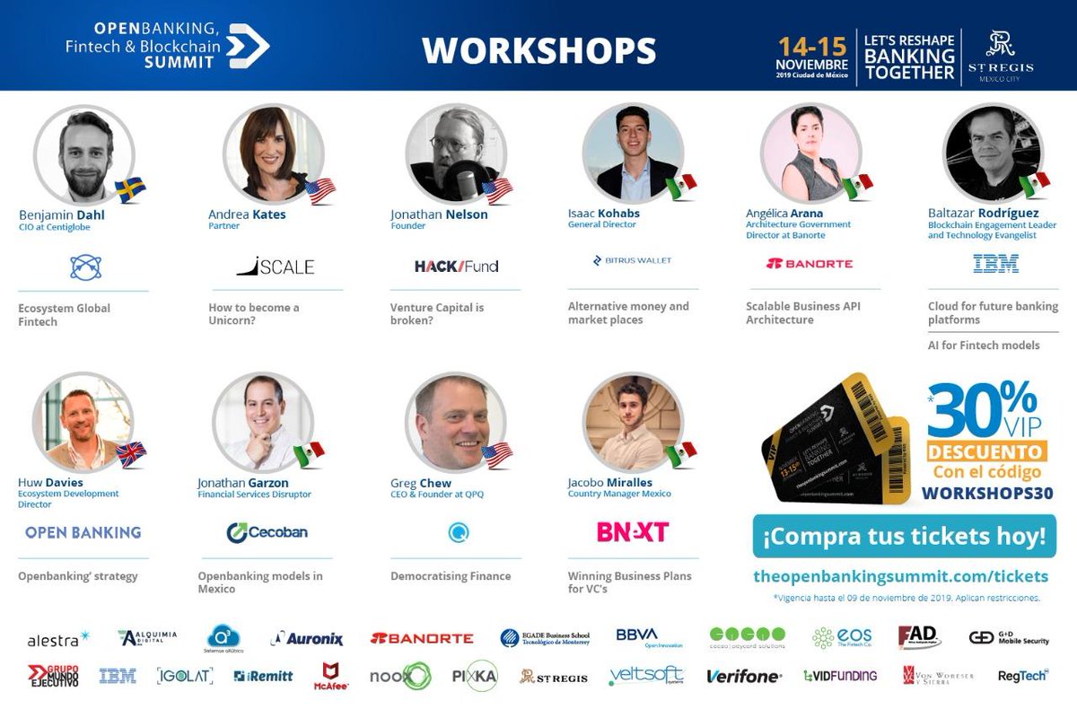 aurora_socla's tweet image. No te pierdas el encuentro de líderes del sector financiero donde se analizarán los desafíos, retos, oportunidades y avances del sector a nivel global. #TheOpenBankingSummit
Regístrate en: 
theopenbankingsummit.com