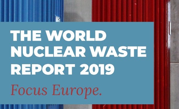 SLFcommunity's tweet photo. #BREAKING: The World Nuclear Waste Report launched today.

Download here: https://t.co/ut1kyliF8R

"even 70 years after the beginning of the nuclear age, no country in the world has found a real solution for [#nuclearwaste]."

#WNWR #NuclearEnergy #Nuclear https://t.co/X4Tz1j9ZPt