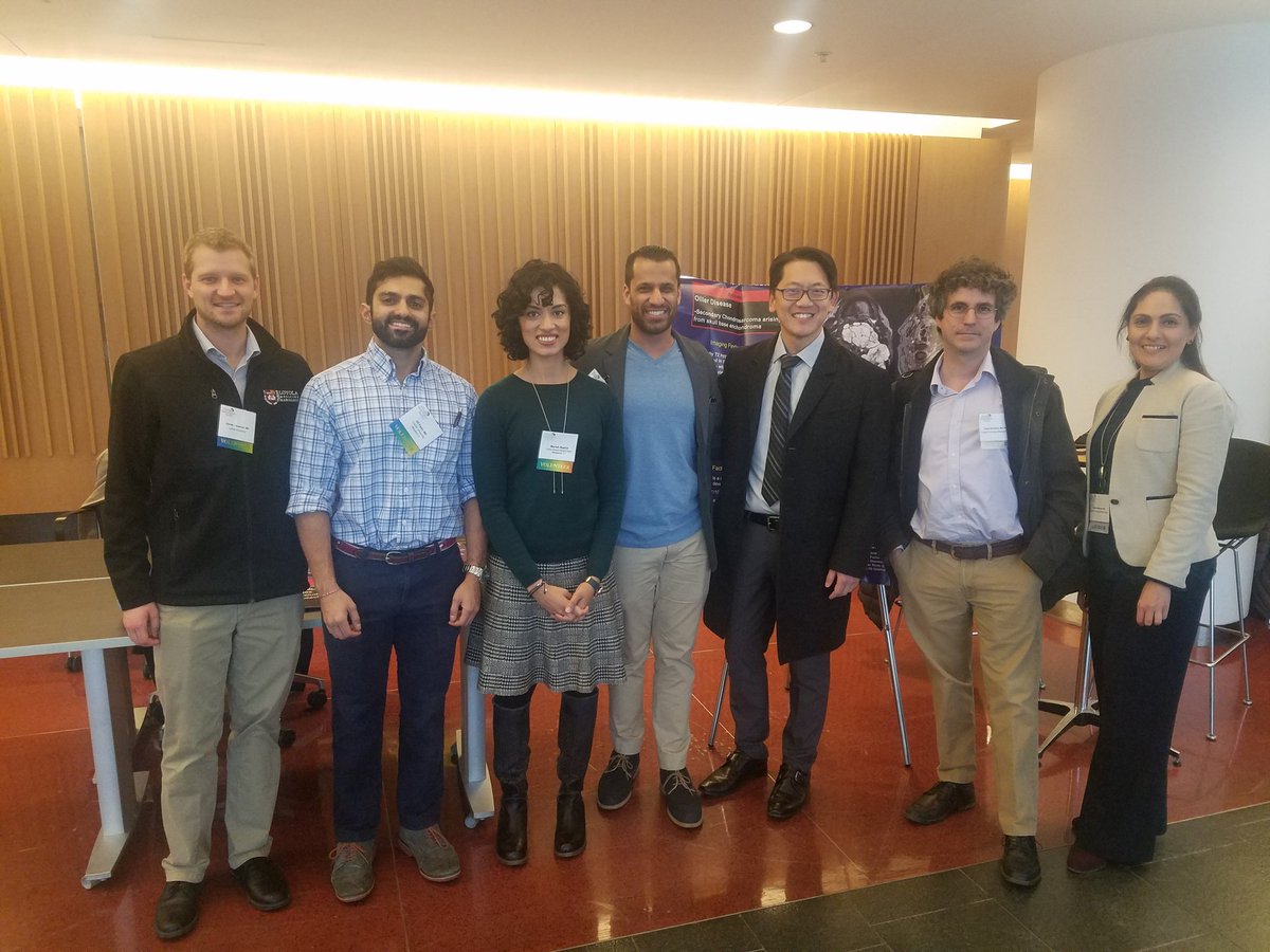 #loyola #radres and #radfaculty making a great showing at the #radexpo yesterday! #medrad #chirad