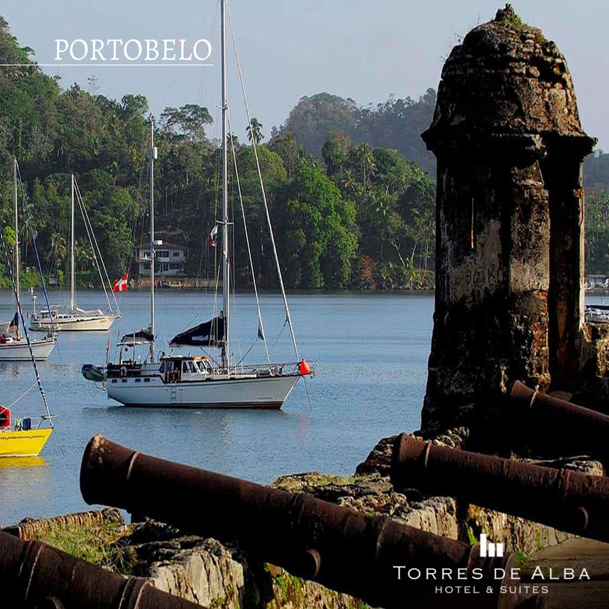 torresdeAlbaH's tweet photo. Entre los lugares para visitar en Panamá destaca Portobello. Se trata de un pequeño poblado que esconde mitos y leyendas que puedes recrear al solo ver las ruinas de sus fortalezas.

Descubre todo lo que Panamá tiene para ofrecerle las mejores vacaciones de su vida. https://t.co/frOiju48OY
