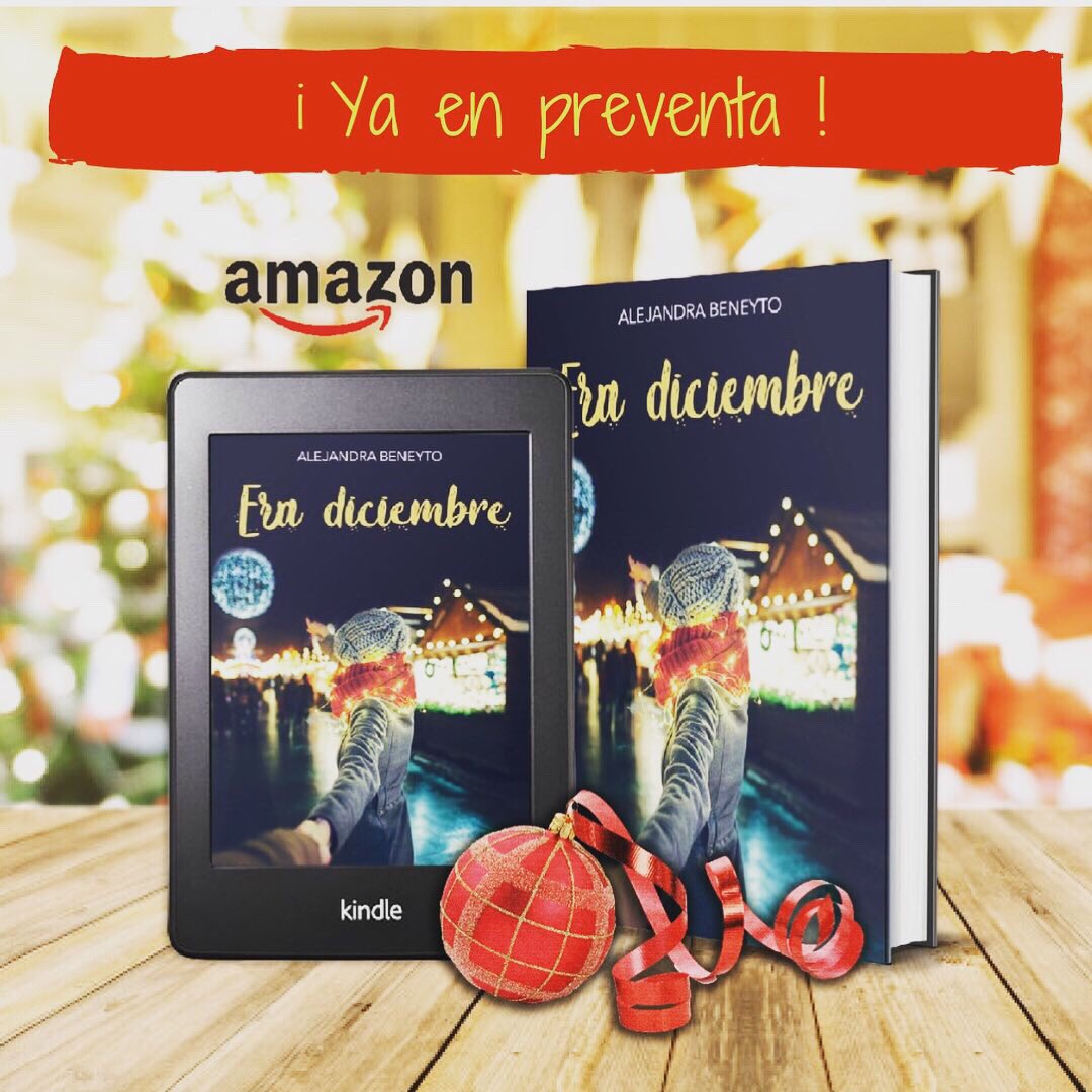 «Era diciembre» ya está disponible en reventa❤️ Si lo compráis ya, el día 22 aparecerá en vuestro kindle!