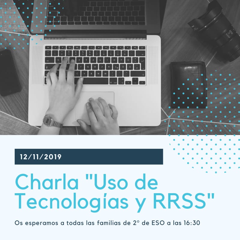 MontserratFUHEM's tweet photo. 📢 Os esperamos a todas las familias de 2° de #ESO a una charla 🗣 sobre "Uso de tecnologías y redes sociales" 📱 🖥 💻 en el #colegioMontserrat 🏫 en la sala de profesores del edificio de Juan Esplandiú 📍el día 12 de noviembre 🗓 a las 16:30 🕟 https://t.co/iFywRHNZk4