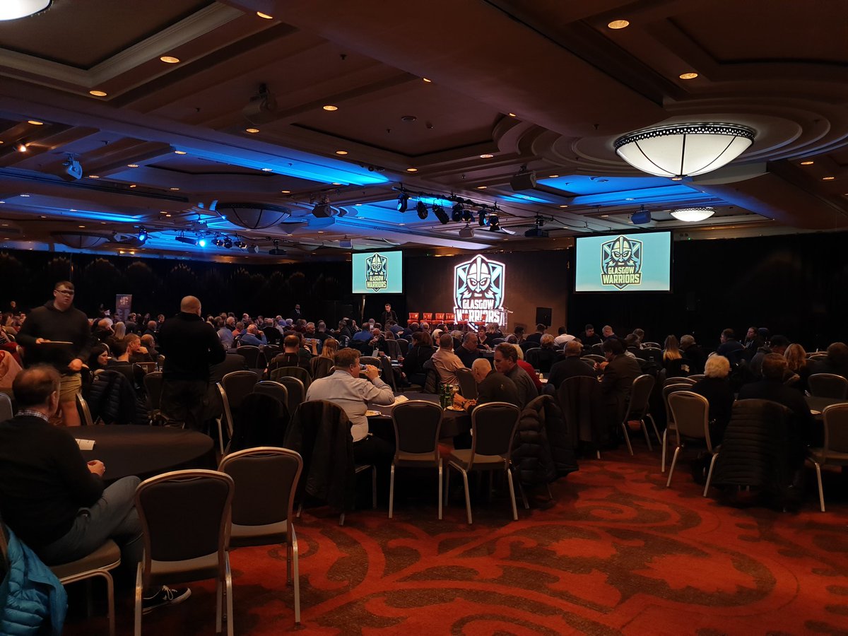 The stage is set for tonight's Members event at <a href="/HiltonGlasgow/">Hilton Glasgow</a>