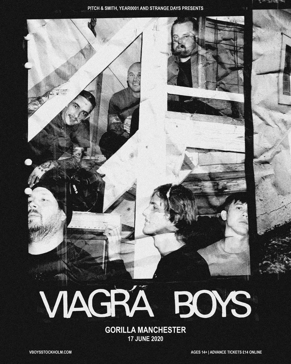 StrangeDaysLv's tweet image. Less than 50 tickets remaining for @ViagraBoys @thisisgorilla Manchester next June! 

Final tickets here seetickets.com/event/viagra-b…