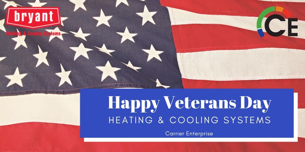 CarrierCESC's tweet photo. Happy #VeteransDay  to all of our courageous veterans.Thank you to all those who have served and protected this country. #ThankAVet https://t.co/kVb2XR3qeP