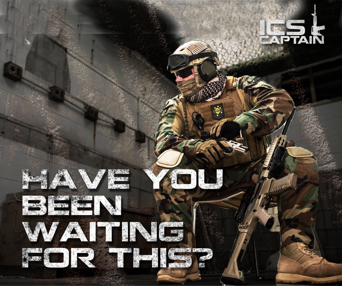 icsbbairsoft's tweet image. Have You Been Waiting For This?
-
ICS Captain 2020.
🤜STAY/TUNED🤛
-
#icsbbairsoft #BeAGameChanger #ics #icsairsoft #icsbb #airsoft #icscaptain2020