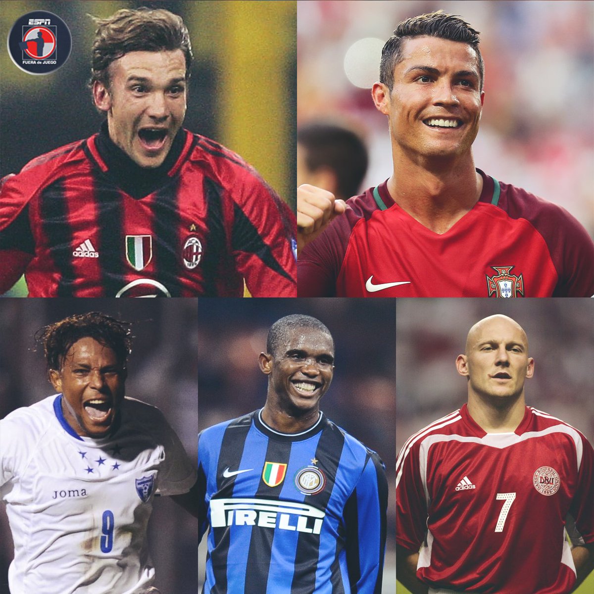 ESPN_FDJ's tweet photo. 😁⭐ Arma tu equipo de Fut 5 😁⭐

Estas son las reglas 📱

✅ Tu jugador favorito

✅ El jugador favorito de tu papá

✅ Un jugador con el que compartas nombre

✅ El jugador que más 'odias'

✅ El peor jugador que hayas visto https://t.co/AwHbWa7klQ